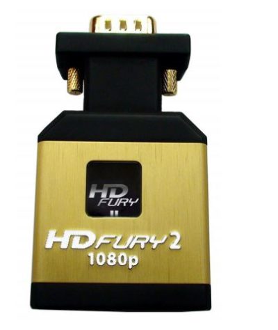 HDfury HD Fury 2 Konverter HDMI zu VGA + Audio HDFury2, inkl. Kabel Scart und Adapter