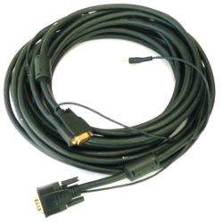 VGA Monitor Kabel 15-pol VGA Stecker, Audio Stecker 4 Meter