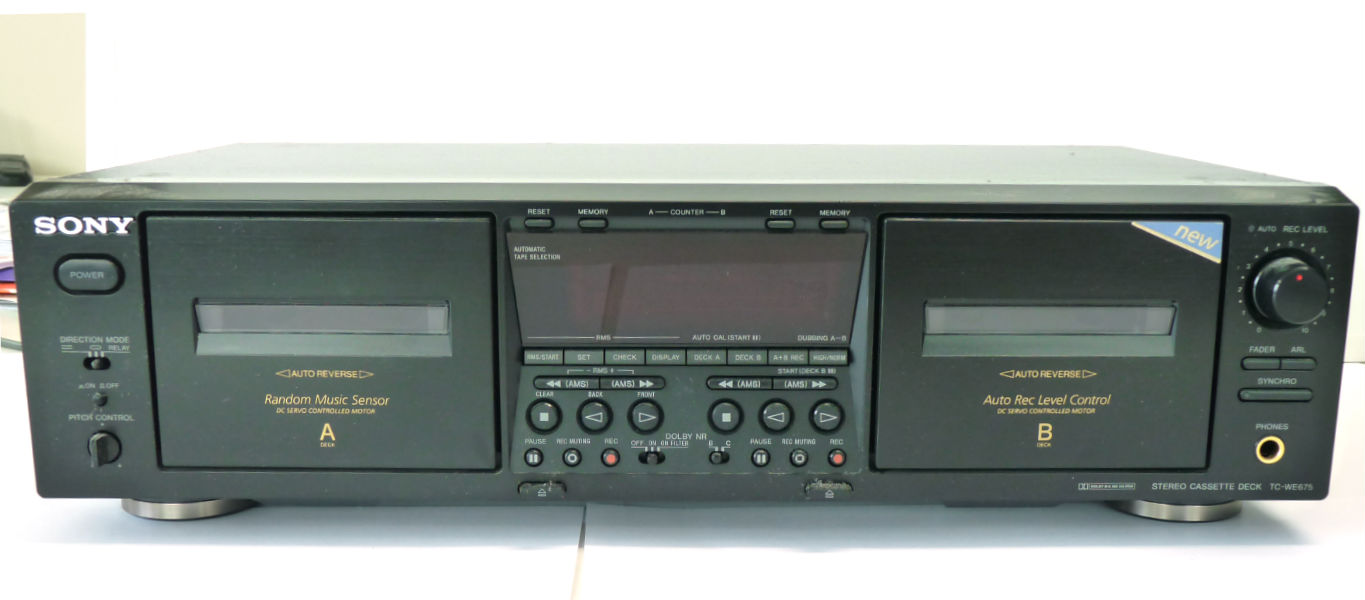 Sony TC-WE675 Cassette Player/Recorder